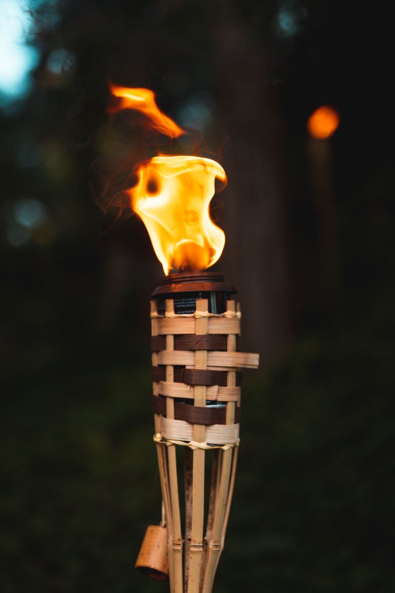 Tiki torches